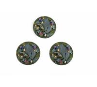 WWG 3 x Basette Goblin Bosco Oscuro Funghi Velenosi (50mm) - 28mm Wargame