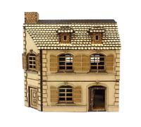 WWG Case a Graticcio della Normandia per Wargame Storici - Scala 28mm MDF