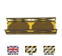 WWG Industry of War 3x Passerelle con Barriere - 28mm Wargame