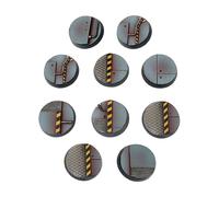 WWG Industry of War Basette Rotonde Miniature Industria Fantascienza - Wargame