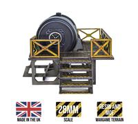 WWG Industry of War Serbatoio Carburante - Dipinto/Non Dipinto - 28mm Wargame