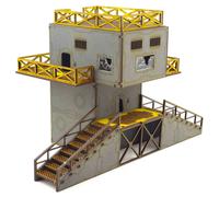 WWG Industry of War Torre di Servizio - Dipinta - 28mm Wargame