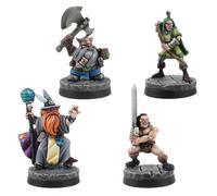 WWG Miniature Fantasy Hero per Wargame da 28mm e Board Game RPG - Terrain