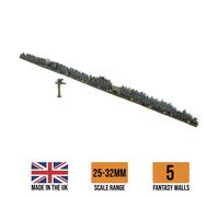 WWG Muri Fantasy di Resina Extra-Dettagli (Set da 5, 10, 20) -Wargame Terrain