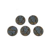 WWG War Torn City Basette Rotonde Miniature Macerie - 28mm Wargame Futuristico