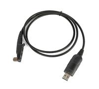 WWHJR Cavo di programmazione USB nero per GP388 GP344 GP328plus GP338plus Cavo di scrittura radio bidirezionale linea di scrittura frequenza