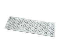 WWHJR Hollow modello rete da pesca tappetino pizzo cioccolato caramelle stampo in silicone fondente impressioni tappetini cupcake topper strumento a rete pizzo pad stampato fondente stampo in silicone