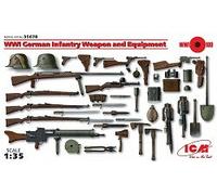 WWI German Infantry Weapon and Equipment 1:35 ICM35678 - icm modellismo