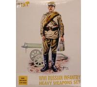 WWI Russian Infantry Heavy Weapon Figures Soldiers 1/72 Cod 8080 Hat Soldatini
