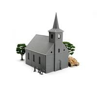 WWII Dorfkirche - Tavolo stampato in 3D - Edificio - Chiesa Ardennen - Wargaming Terrain 15 mm, 20 mm o 28 mm scala (20 mm)
