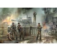 WWII Fig.-Set Deutsche Panzer-Besatzung (5) [Giocattolo]