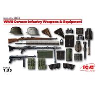 WWII German Infantry Weapons and Equipment 1:35 ICM35638 - icm modellismo