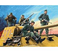 ICM 35634 WWII Equipaggio carro Armato Tedesco Set 4 Figurine Scala 1:35