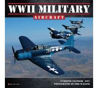 Willow Creek Press, Mini calendario da parete 2027 con aereo militare della seconda guerra mondiale