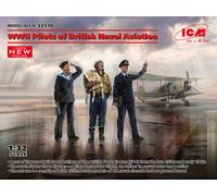 WWII Pilots Of British Naval Aviation (100% New Molds) 1:32 Plastic Model Kit