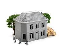 WWII Village House Edificio - Tablet op stampato 3D - Ardennen Village House - Wargaming Terrain su scala 15 mm, 20 mm o 28 mm (28 mm)