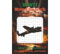 WWII Word Search Puzzel Book: Word Searches With Easy to Read Print About Soliders, Planes, Tanks, and More | 6x9 inches 110 pages | 50+ Puzzels ... ... Vacations, Holidays, Kids, and Free Time