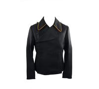 WWII WW2 German Elite Recon Panzer Nero Gabardine Wrap/Giacca, nero, 54R/6XL