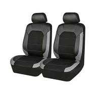 WWITH 2 Pezzi Coprisedili Auto per Kia Picanto 2010-2025, Comfort Traspirante Impermeabili Antiscivolo Coprisedili Auto Anteriore,C Grey