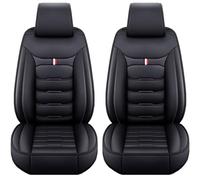 WWITH 2Pcs Auto Set Coprisedili per Audi Q4 e-Tron 2021/Q4 Sportback e-Tron/Q4 e-Tron Concept 2019, Impermeabili Antiscivolo Traspirante Anteriori Protezione Sedile Accessori Interno,A/all Black