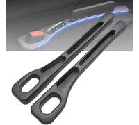 WWITH 2Pcs Riempitivo per Sedili Auto per Alfa Romeo Giulia/Giulietta/GT/Junior/Mito/Spider/Stelvio/Tonale / 4C 8C, Riempimento Fessure Seggiolino Striscia Prova Perdite Accessori
