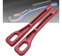 WWITH 2Pcs Riempitivo per Sedili Auto per Alfa Romeo Giulia/Giulietta/GT/Junior/Mito/Spider/Stelvio/Tonale / 4C 8C, Riempimento Fessure Seggiolino Striscia Prova Perdite Accessori