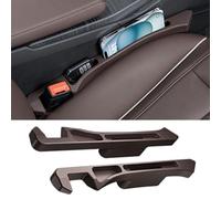 WWITH 2Pcs Riempitivo per Sedili Auto per Yaris Cross 2020 2021 2022 2023 2024-pr, Riempimento Fessure Seggiolino Striscia Prova Perdite Accessori,B Brown
