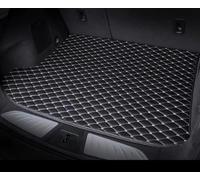 WWITH Auto Tappetino Bagagliaio per BYD Dolphin Surf 2025 2026, Antiscivolo Resistente Posteriore Protettivo Protezione Il Vassoio Portabagagli,D/Black Beige
