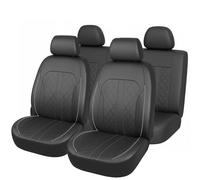 WWITH Set Coprisedili Auto per Toyota RAV4 Rav 4 2004 2005 2006 2007 2008-2013, Impermeabile Traspirante in Pelle Resistente Set Completo Copri Sedile Protezione,C/Grey