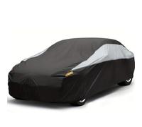 WWITH Telo Copri Auto per Suzuki S-Presso 2019 2020 2021 2022 2023-2025, Telo Copriauto da Esterno Impermeabile Traspirante Antipolvere Deposito Copertura Parcheggio,D Black Silver