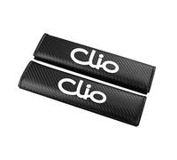 WWMOZ Auto Cuscinetti Cinture Sicurezza,Protezione Cintura Sicurezza Auto,per Renault Clio,Traspirante Confortevole Rimovibile Copricintura