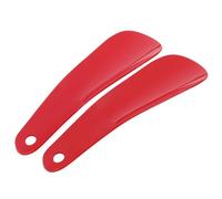 WWPMNQD Calzascarpe 1 paio di calzascarpe da 19 cm in plastica professionale a forma cucchiaio in corno per scarpe lungo(Brown)