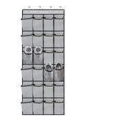 WWPMNQD Organizer per Scarpe da Appendere Alla Porta 12/24 Grid Over The Door Shoe Rack