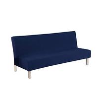 WWQQKJ Copridivano 2/3 Posti Senza Braccioli Elasticizzato, Fodere Copridivano Letto Antigraffio Lavabile Rimovibile(Stile Etnico Bianco)