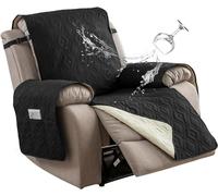 WWQQKJ Copripoltrona Relax Reclinabile Universale, Moderna Fodere Copripoltrona Reclinabile 1 Posto Elasticizzato Lavabile Rimovibile,Copertura per Poltrona Reclinabile(3@)