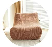 WWQQKJ Pigro Copridivano Elasticizzato, Jacquard Piccoli Controlli Copridivano Senza Braccioli 1 Posti Antiscivolo Durevole Lavabile Sofa Protettore per Soggiorno(G)