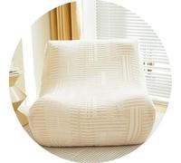 WWQQKJ Pigro Copridivano Elasticizzato, Jacquard Piccoli Controlli Copridivano Senza Braccioli 1 Posti Antiscivolo Durevole Lavabile Sofa Protettore per Soggiorno(F)