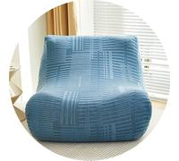 WWQQKJ Pigro Copridivano Elasticizzato, Jacquard Piccoli Controlli Copridivano Senza Braccioli 1 Posti Antiscivolo Durevole Lavabile Sofa Protettore per Soggiorno (Color : D)