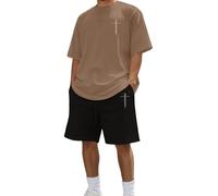 WWricotta Abito da Lavoro Uomo 2 Pezzi, Giacca e Pantaloni, Perfetto per Matrimoni in Chiesa e Cerimonie/A