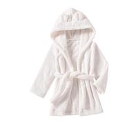 WWricotta Accappatoio in Pile con Cappuccio per Bambini, per Ragazze, Pigiama Spesso e Accappatoio per Bambini, Adatto per l'autunno e l'inverno, Pigiama Comodo per età 1-8