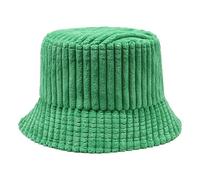 WWricotta Cappello da Pescatore colorato, Righe Larghe, Velluto a Coste, Elegante Street, per Teste Grandi/A