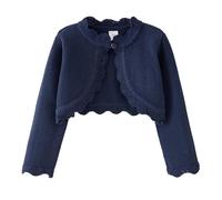 WWricotta Cardigan Lavorato a Maglia Casual per Bambine, Aperto sul Davanti, Morbido e Confortevole, da Indossare Tutti i Giorni con Abiti, Outfit stagionale.