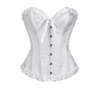WWricotta Corsetto di Pizzo Multicolor Top Che Tiene la Vita Corsetto Pancia Cosing Osso di Gomma Che Fonda i Vestiti Che modellano Il corpo446