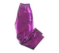 WWricotta Leggings Metallizzati con Effetto Lucido per Bambine, Pantaloni Casual Elasticizzati e Brillanti, Perfetti per Outfit Primaverili ed Estivi di Tendenza, Tessuto Morbido/A