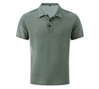 WWricotta Maglietta Uomo Estiva con Risvolto e Maniche Corte, Look Comodo e Casual, Perfetta per l’Estate e Il Tempo Libero, Tessuto Leggero.