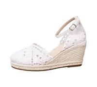 WWricotta Scarpe Donna, Casual Da In Pelle Scamosciata Tinta Unita Con Cinturino Elastico, Comode E Con Staffa A Un Piede, Ideale Per I Weekend