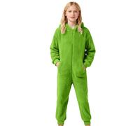 WWricotta Tutina Calda e Accogliente con Fodera in Pile per Bambini Piccoli, Morbida Tuta con Suole Antiscivolo per Un Comfort Interno ed Esterno e Una Facile vestizione./A