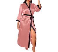 WWricotta Una Camicia da Notte Lunga e Sexy da Ragazza paffuta e dalle Dimensioni di Un Piatto, Casual e alla Moda, Ampia e Ampia.