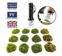 WWS Applicatore Pro Grass Micro Kit 4 Stagioni Erba Statica -Modellismo Diorama