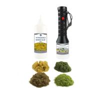 WWS Applicatore Pro Grass Micro Starter con Kit Grande - Modellismo Ferroviario